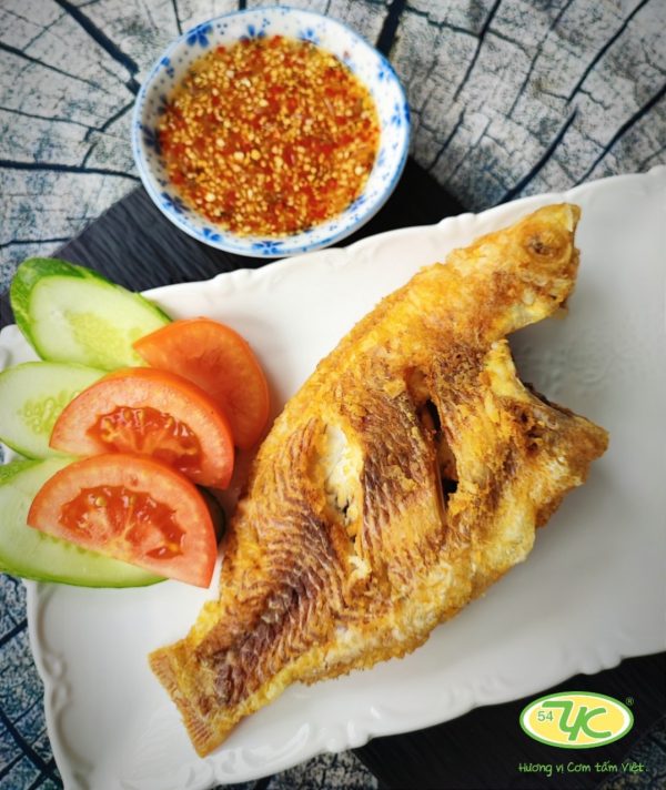 Cá Điêu Hồng Chiên