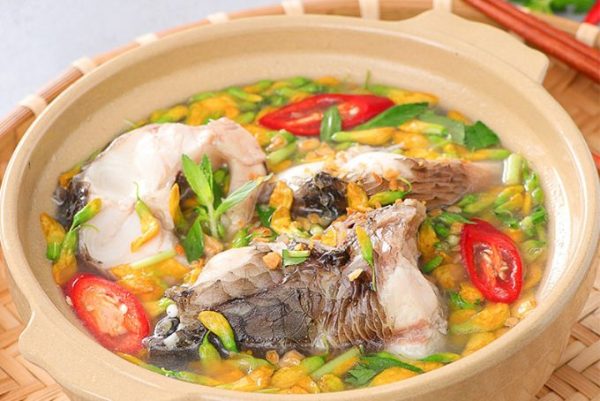 Canh chua Đầu Cá Lóc