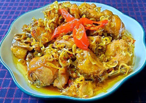 Cánh Gà Kho Sả Ớt